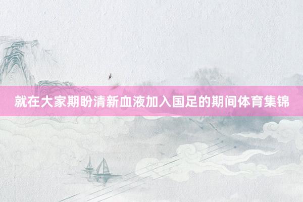 就在大家期盼清新血液加入国足的期间体育集锦