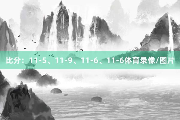 比分:11-5、11-9、11-6、11-6体育录像/图片