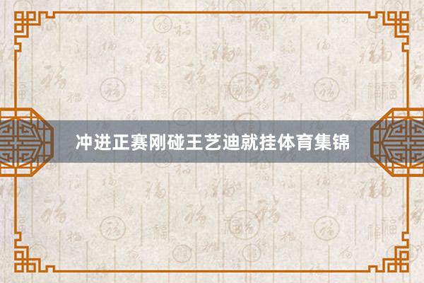 冲进正赛刚碰王艺迪就挂体育集锦