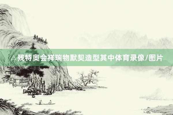 △残特奥会祥瑞物默契造型其中体育录像/图片