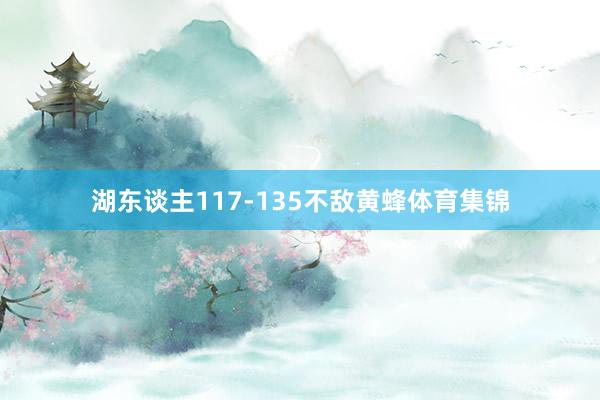 湖东谈主117-135不敌黄蜂体育集锦