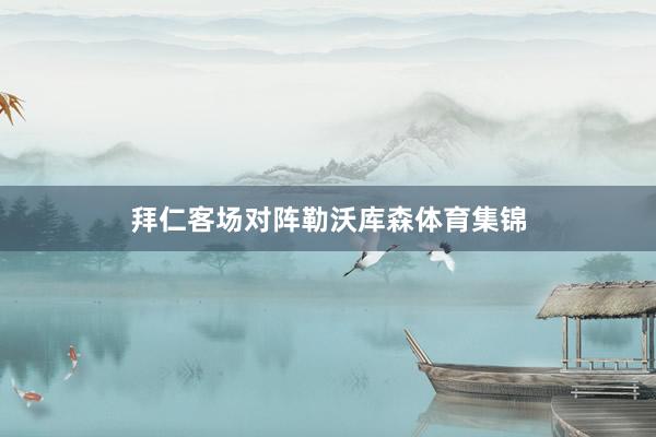 拜仁客场对阵勒沃库森体育集锦