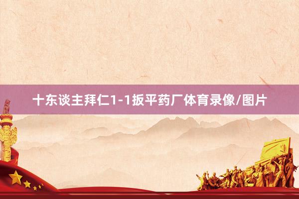 十东谈主拜仁1-1扳平药厂体育录像/图片